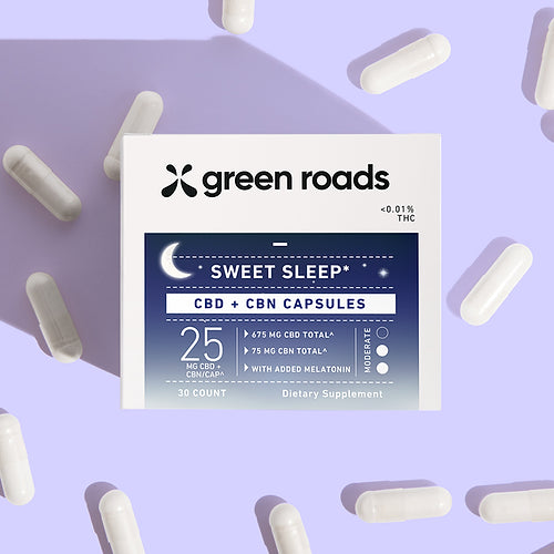 Sweet Rest CBD Capsules - (30ct) 675mg - Pharmacist-Formulated