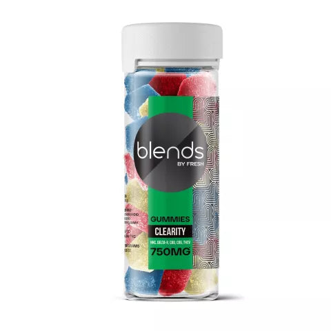 Clearity Blend - 25mg Gummies - HHC, D8, CBD, CBG, THCV - Blends by Fresh