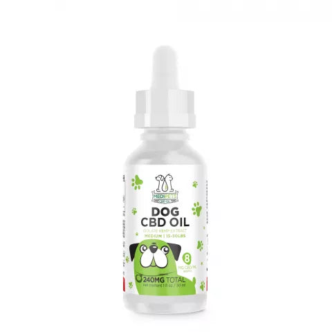 CBD Oil for Medium Dogs - 240MG - MediPets