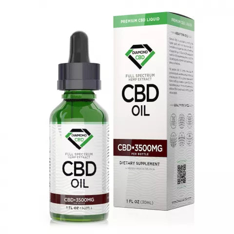 3500mg Full Spectrum CBD Oil - Diamond